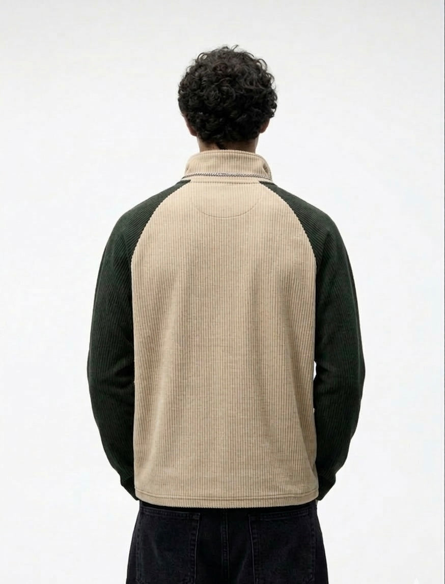 Oversized Corduroy Pullover