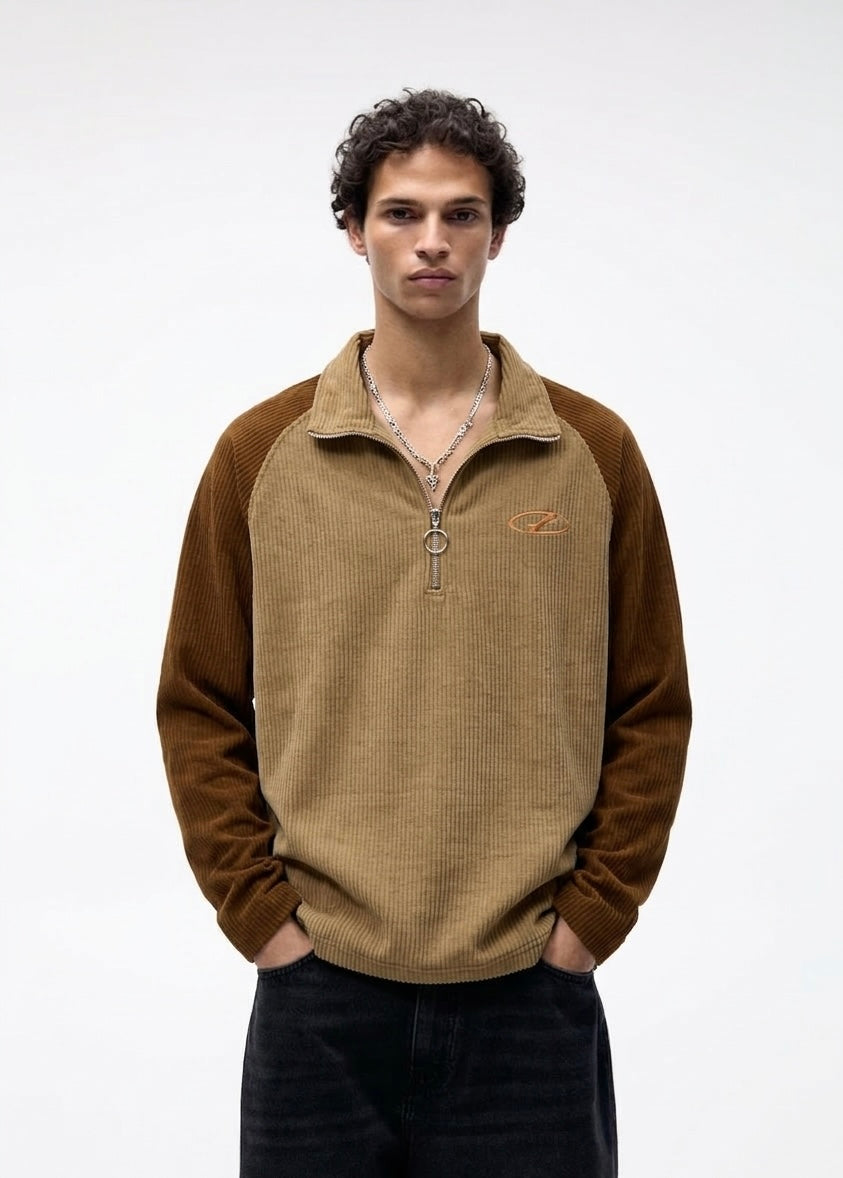 Oversized Corduroy Pullover
